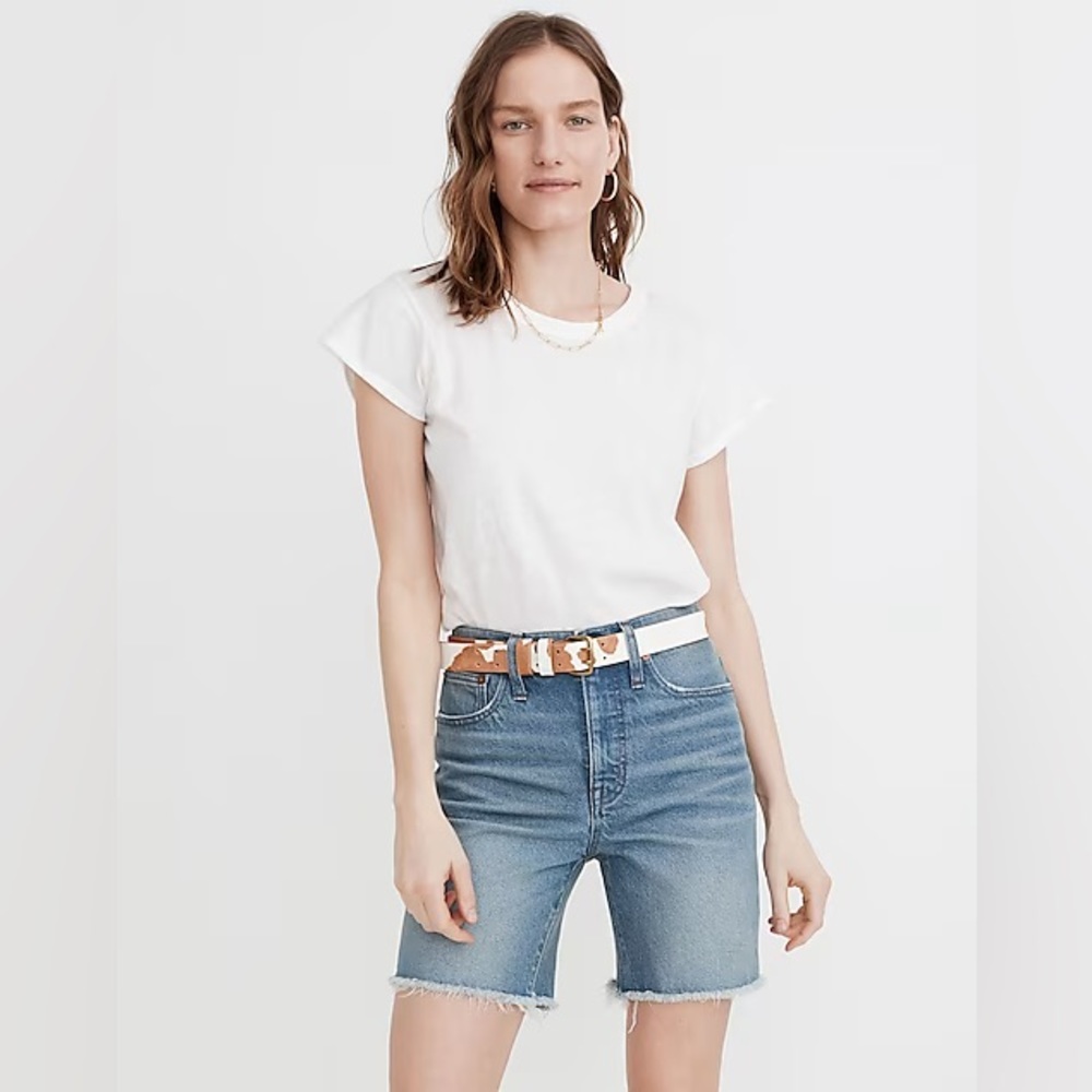 NWT Madewell High Rise Denim Shorts